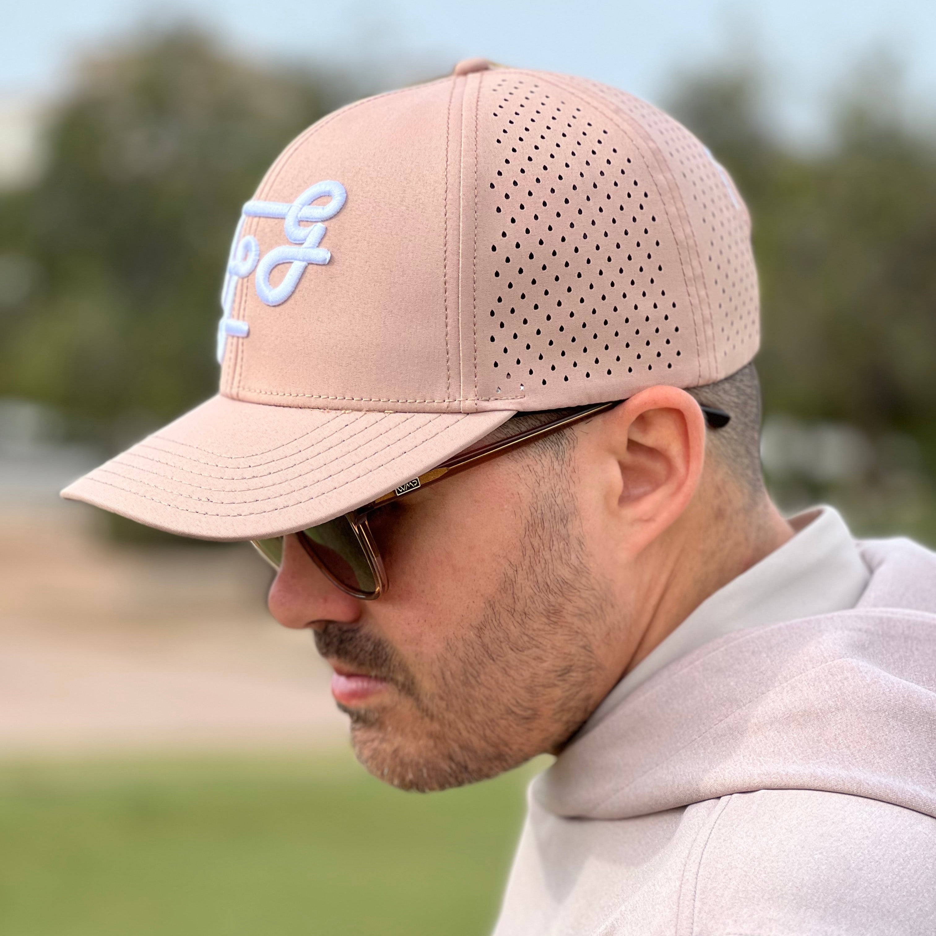 Performance Tour Aqua 5 Panel Embroidered Cap
