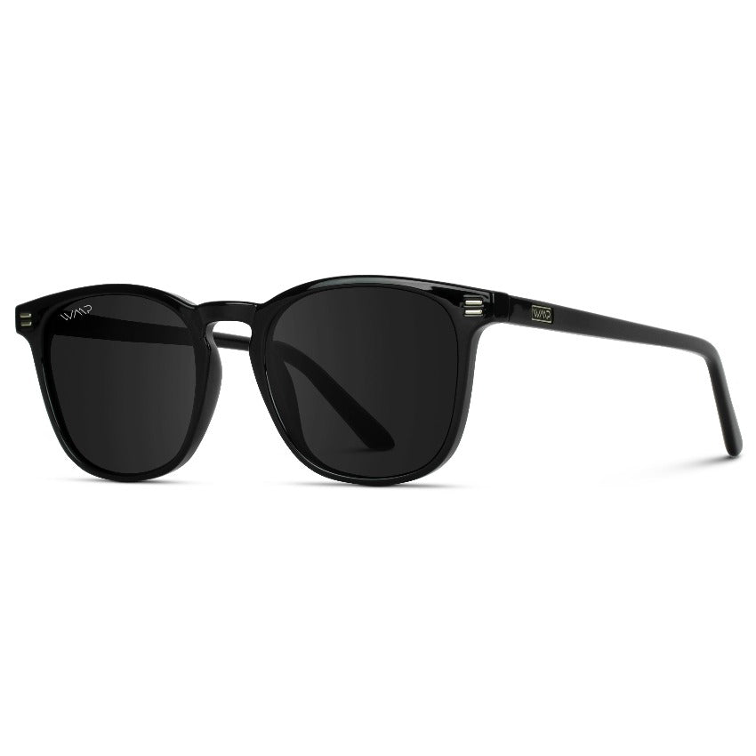 NICK Polarized Men's l Women's Sunglasses in Black by WMP Eyewear