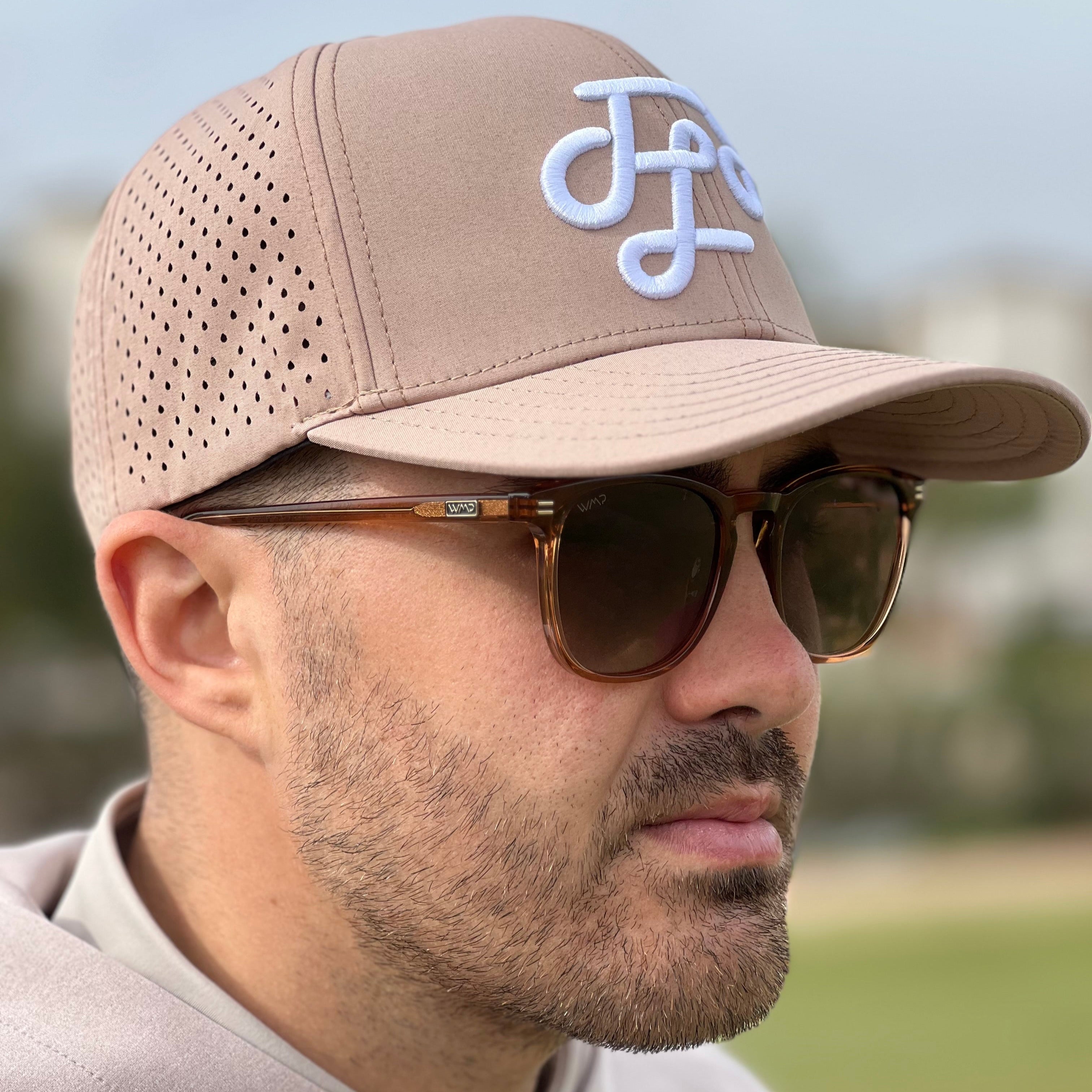 Performance Tour Aqua 5 Panel Embroidered Cap