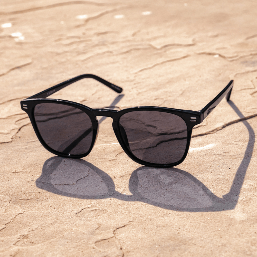 NICK Polarized Men's l Women's Sunglasses in Black by WMP Eyewear