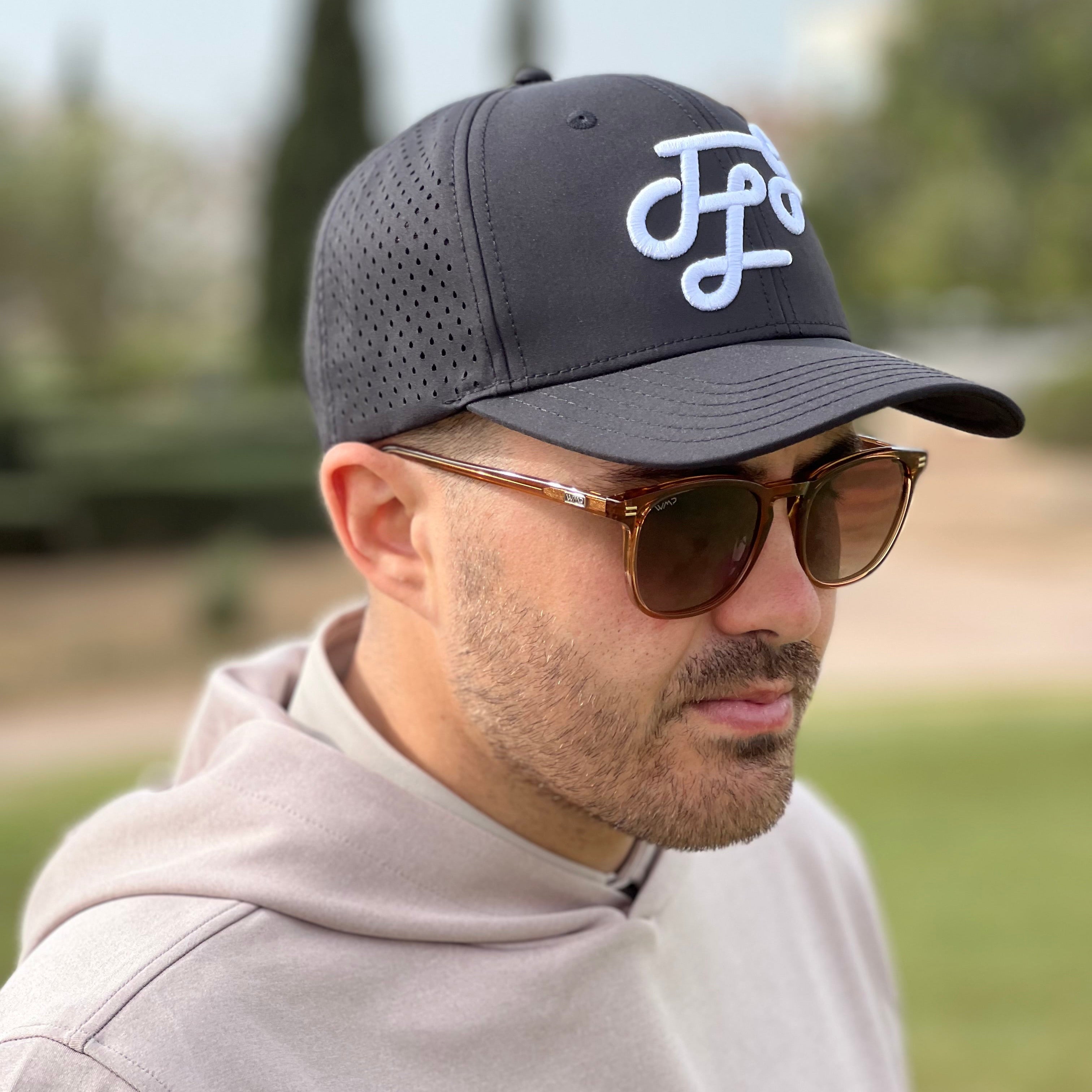 Performance Tour Aqua 5 Panel Embroidered Cap