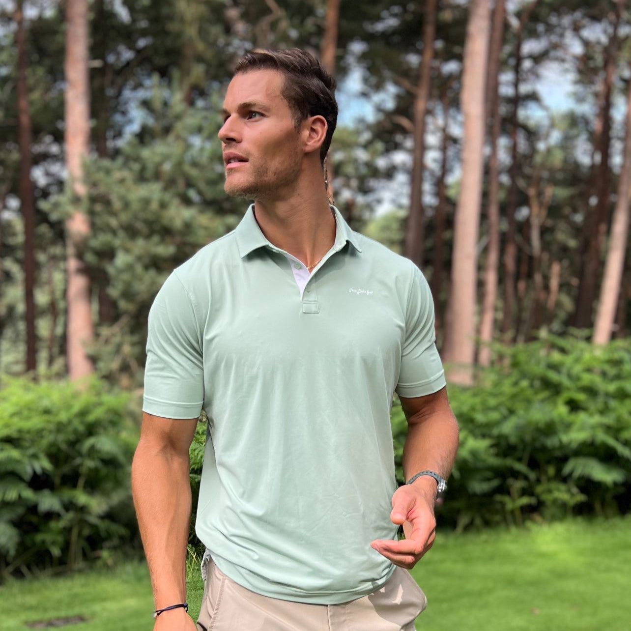 Mens Short Sleeve Performance Tech Rory Polo