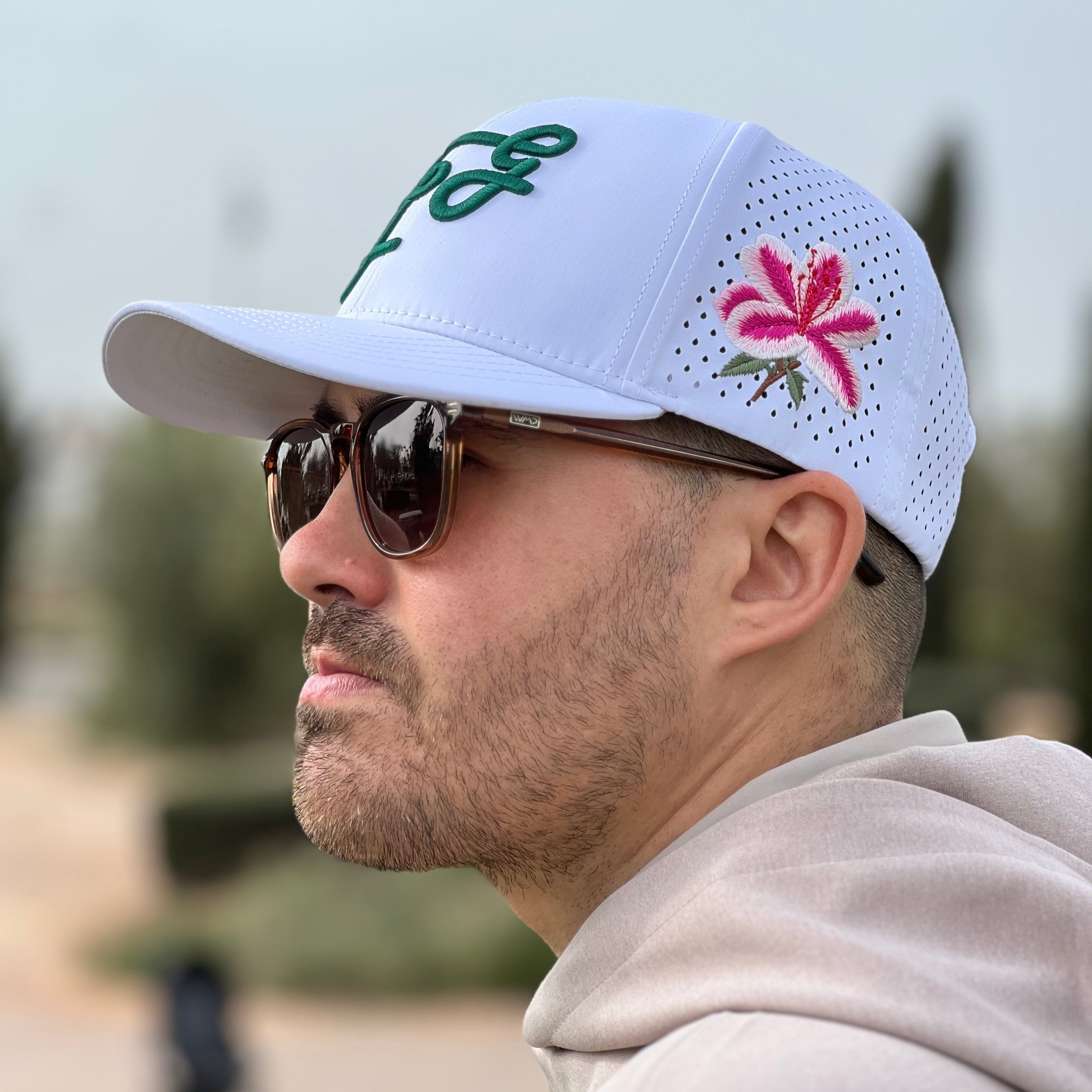 Masters Limited Edition Performance Tour Aqua 5 Panel Embroidered Cap