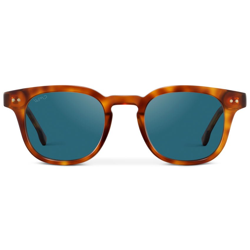 CLARK Mid-Century Polarized Men's Sunglasses in Saddlewood Tortoise by WMP Eyewear