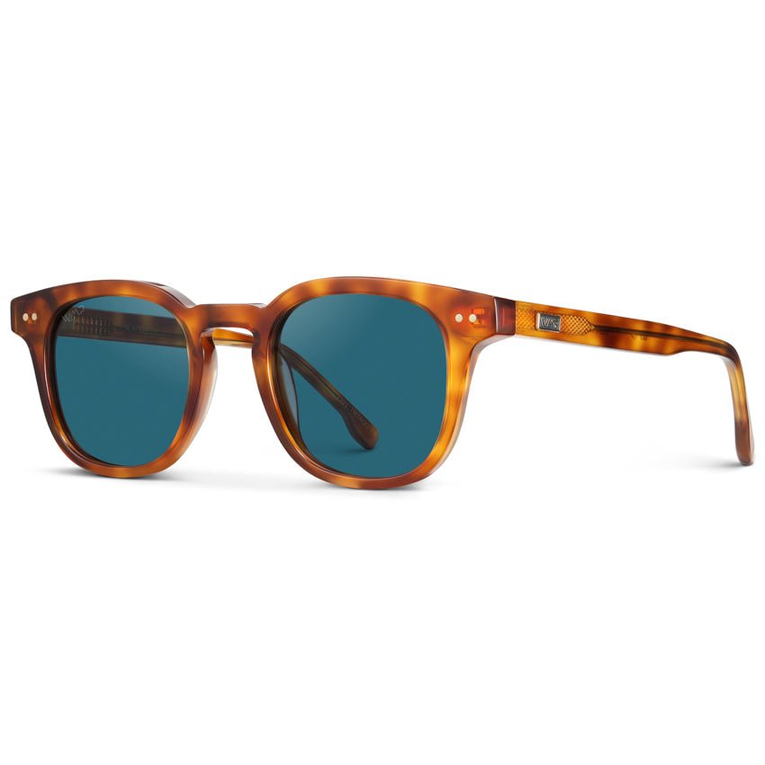 CLARK Mid-Century Polarized Men's Sunglasses in Saddlewood Tortoise by WMP Eyewear