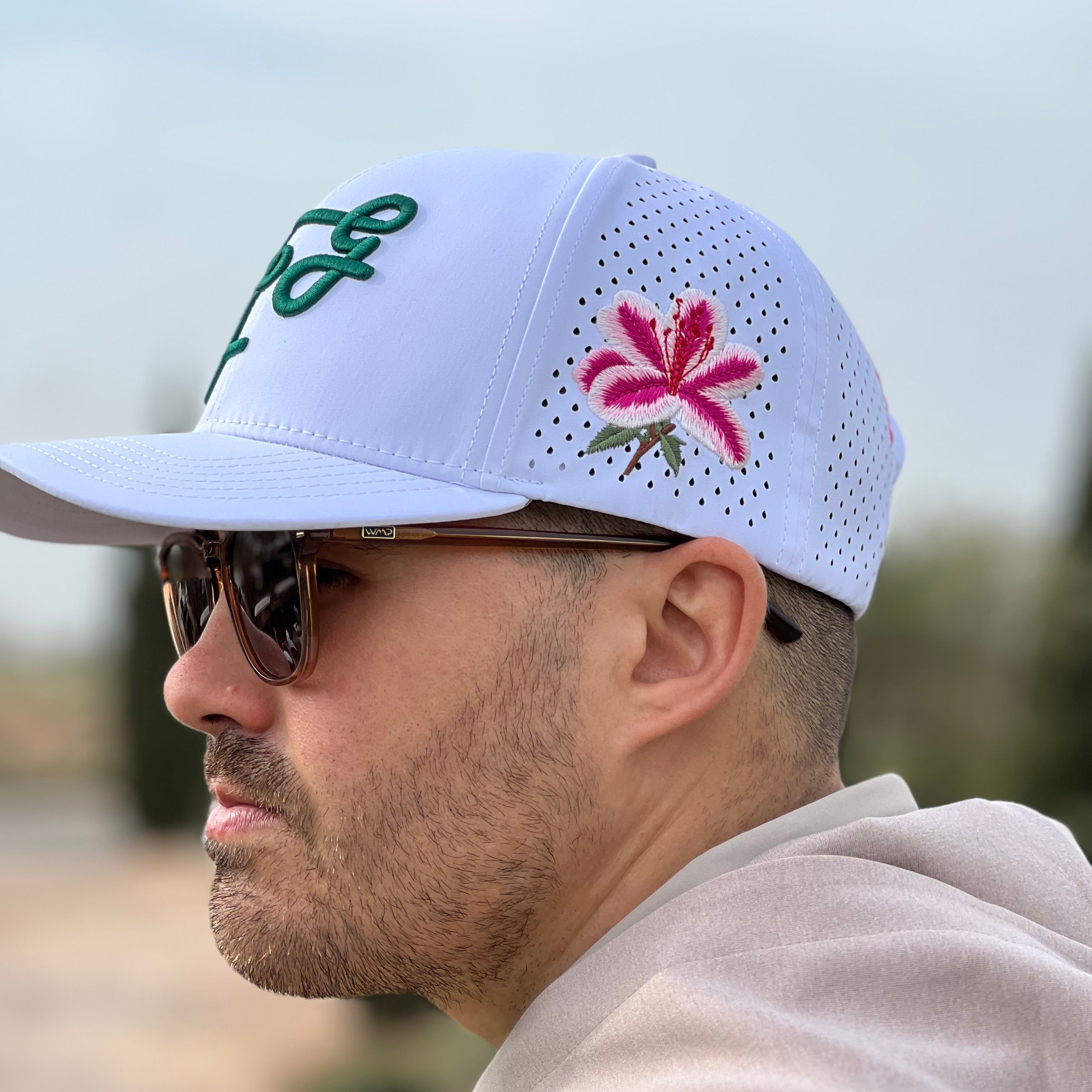 Masters Limited Edition Performance Tour Aqua 5 Panel Embroidered Cap