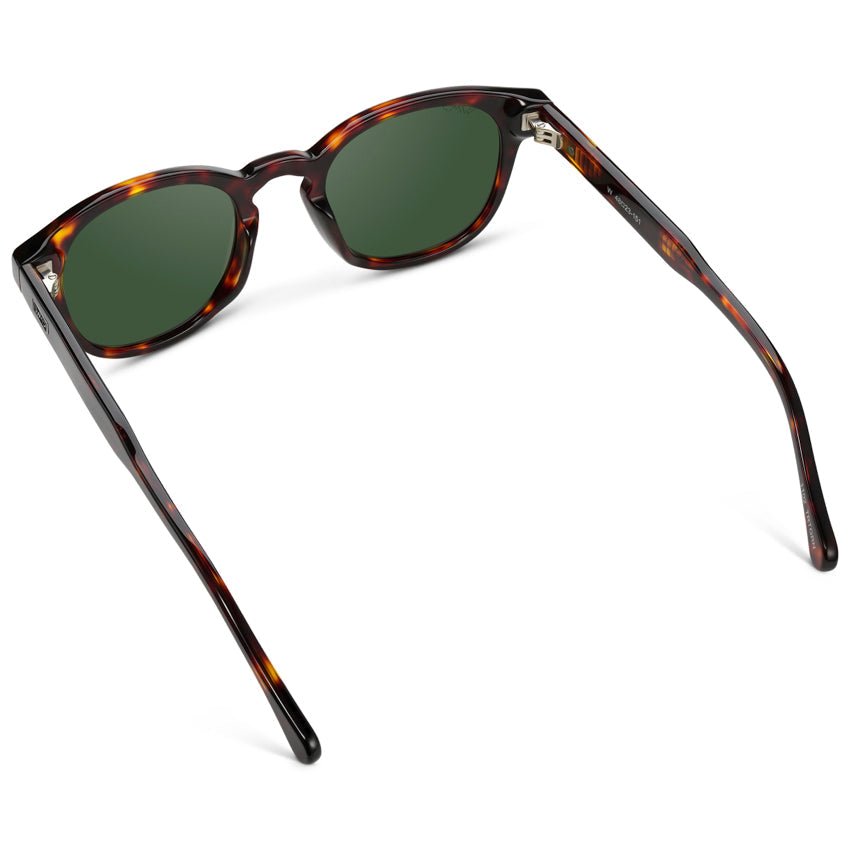 FELIX Mid-Century Polarized Unisex Sunglasses in Amber Tortoise by WMP Eyewear