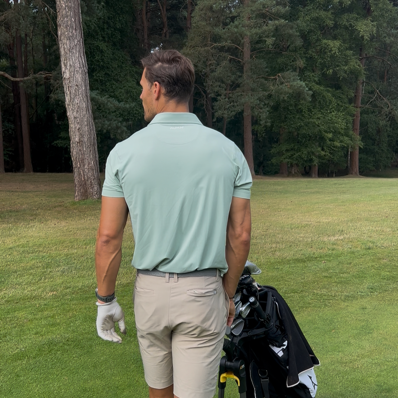 Mens Short Sleeve Performance Tech Rory Polo