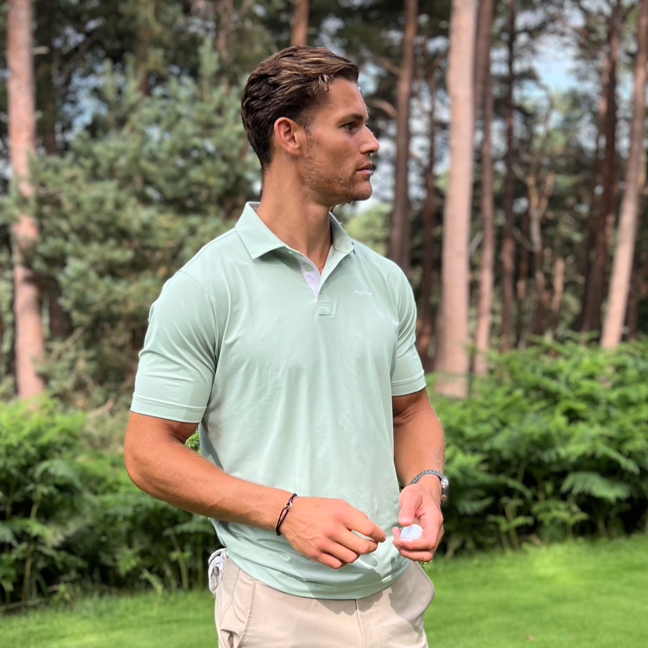 Mens Short Sleeve Performance Tech Rory Polo