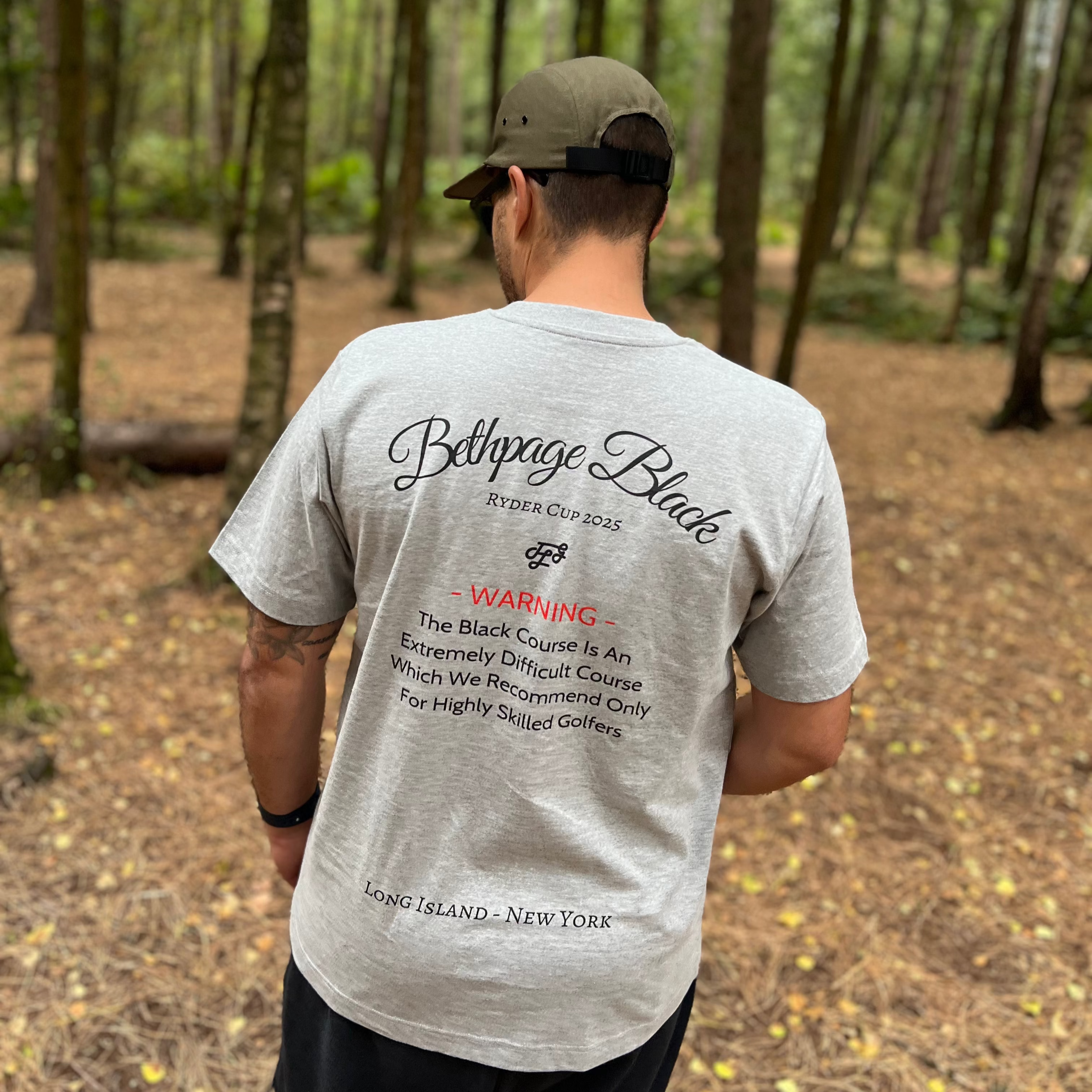 TLG x Bethpage Black Ryder Cup 2025 Long Island New York - Heavyweight T-Shirt