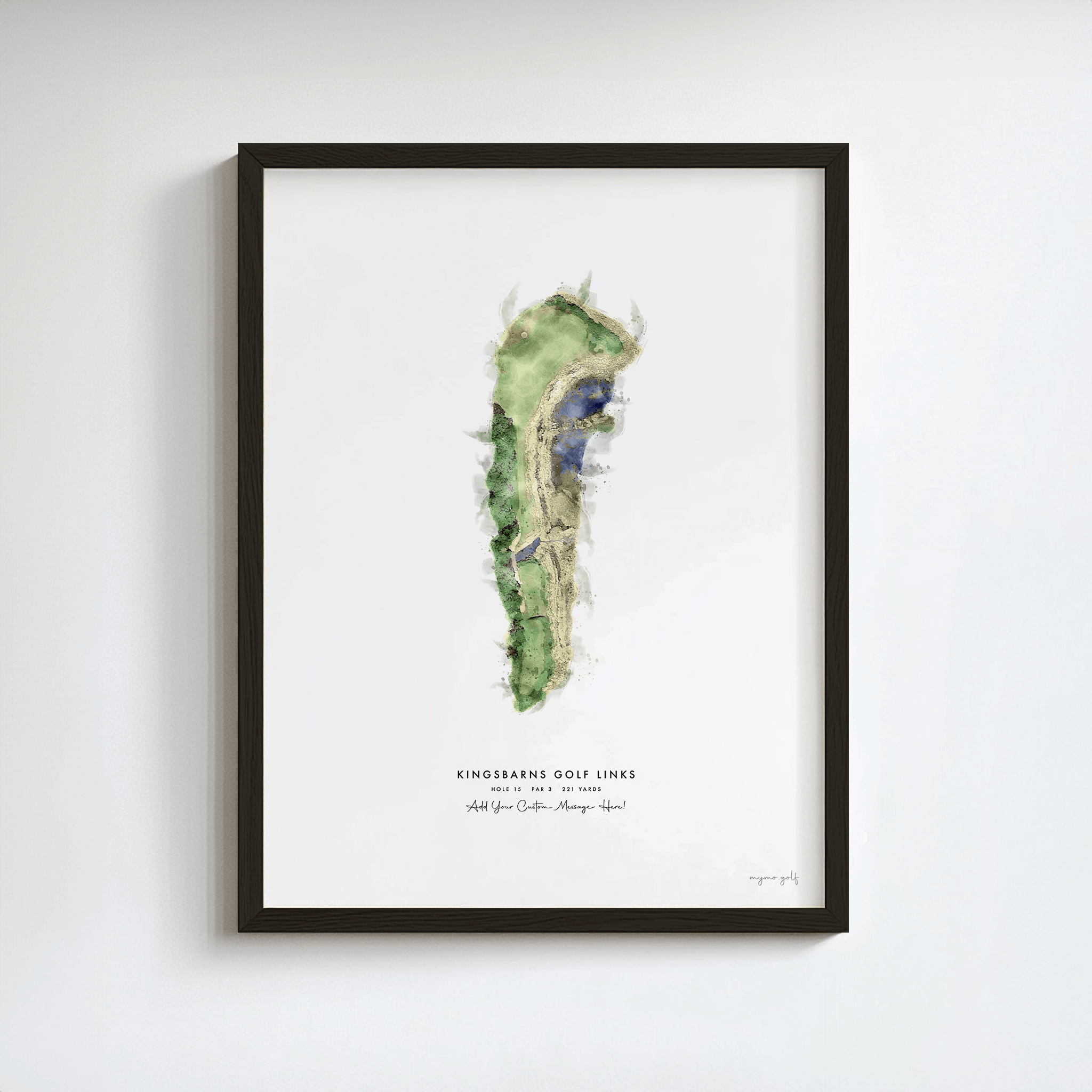 Kingsbarns Golf Gift - Print of Hole 15