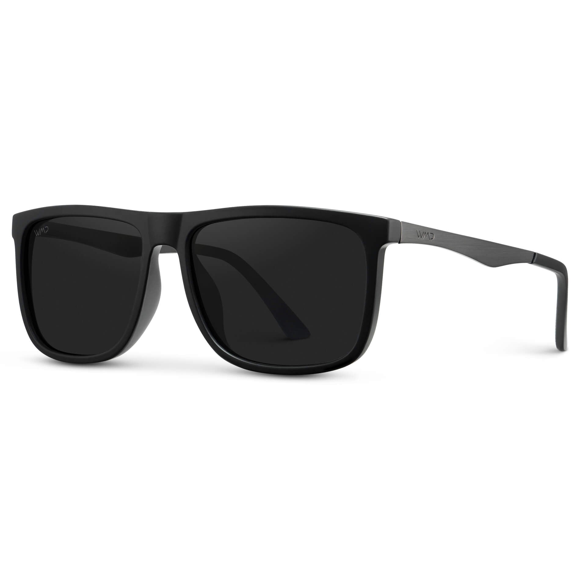 JACOB Rectangular Classic Men's Sunglasses in Jade Black by WMP Eyewear