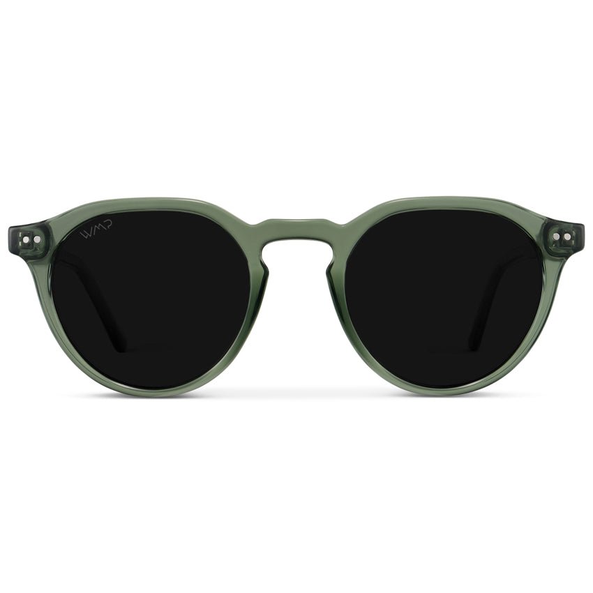 RALPH Rounded Polarized Men's Sunglasses in Crystal Agave by WMP Eyewear