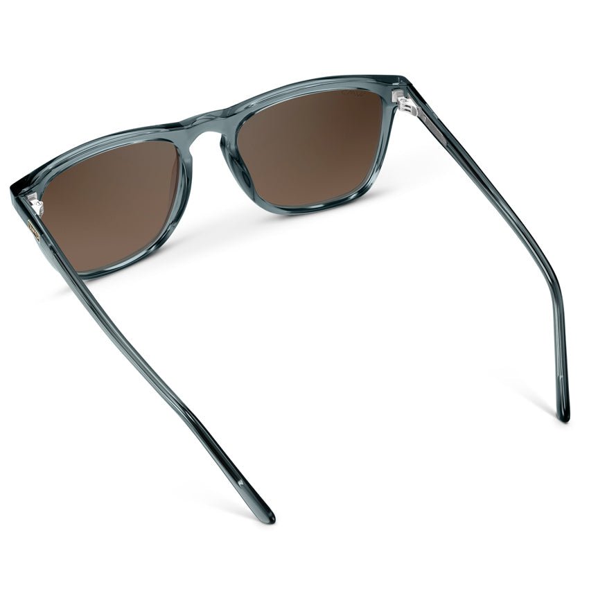 WESLEY Polarized Men's Sunglasses in Crystal Stone Blue by WMP Eyewear