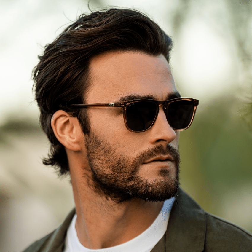 WESLEY Polarized Men's Sunglasses in Crystal Verde by WMP Eyewear