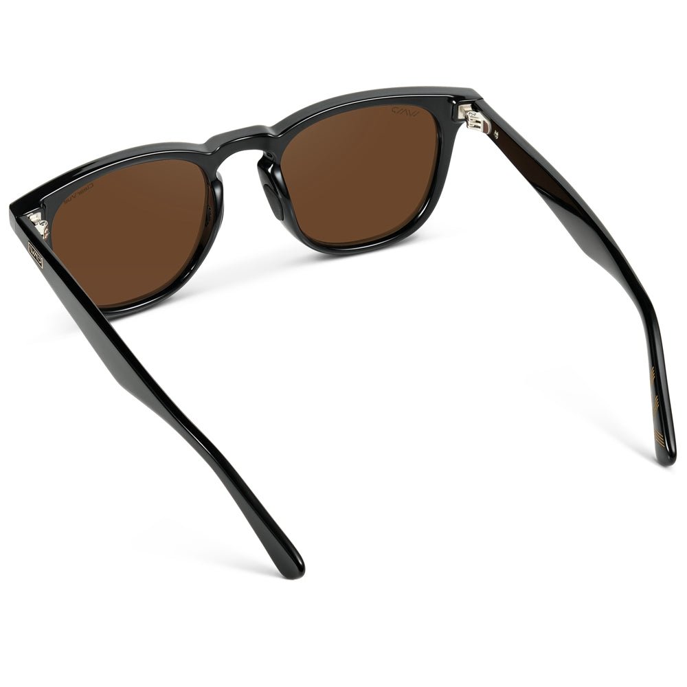 WYNDHAM Men's Golf Special Edition Sunglasses in Glossy Black by WMP Eyewear