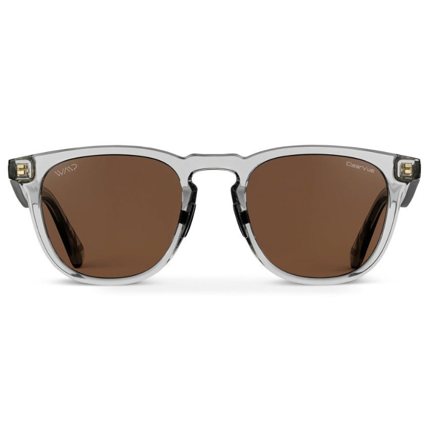 WYNDHAM Men's Golf Special Edition Sunglasses in Crystal Ice Grey by WMP Eyewear
