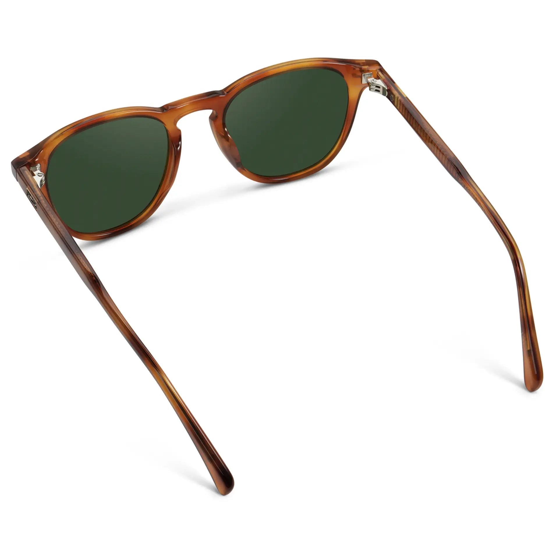 CAMERON Men's Round Polarised Sunglasses l Honey Tortoise - WMP Eyewear