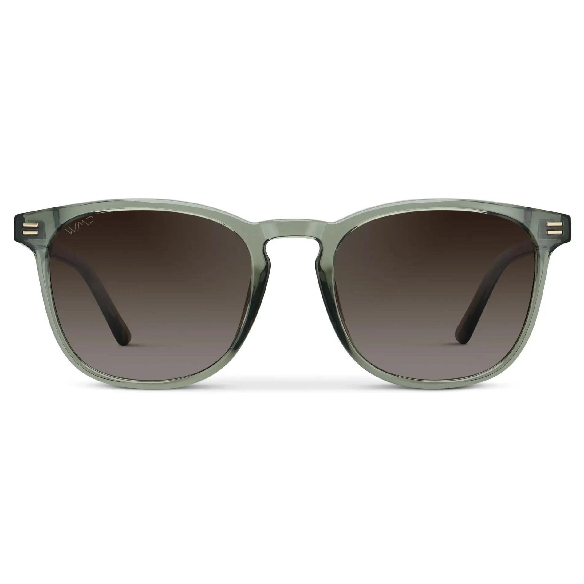 NICK Polarised Men's l Women's Sunglasses in Sage Green l WMP Eyewear