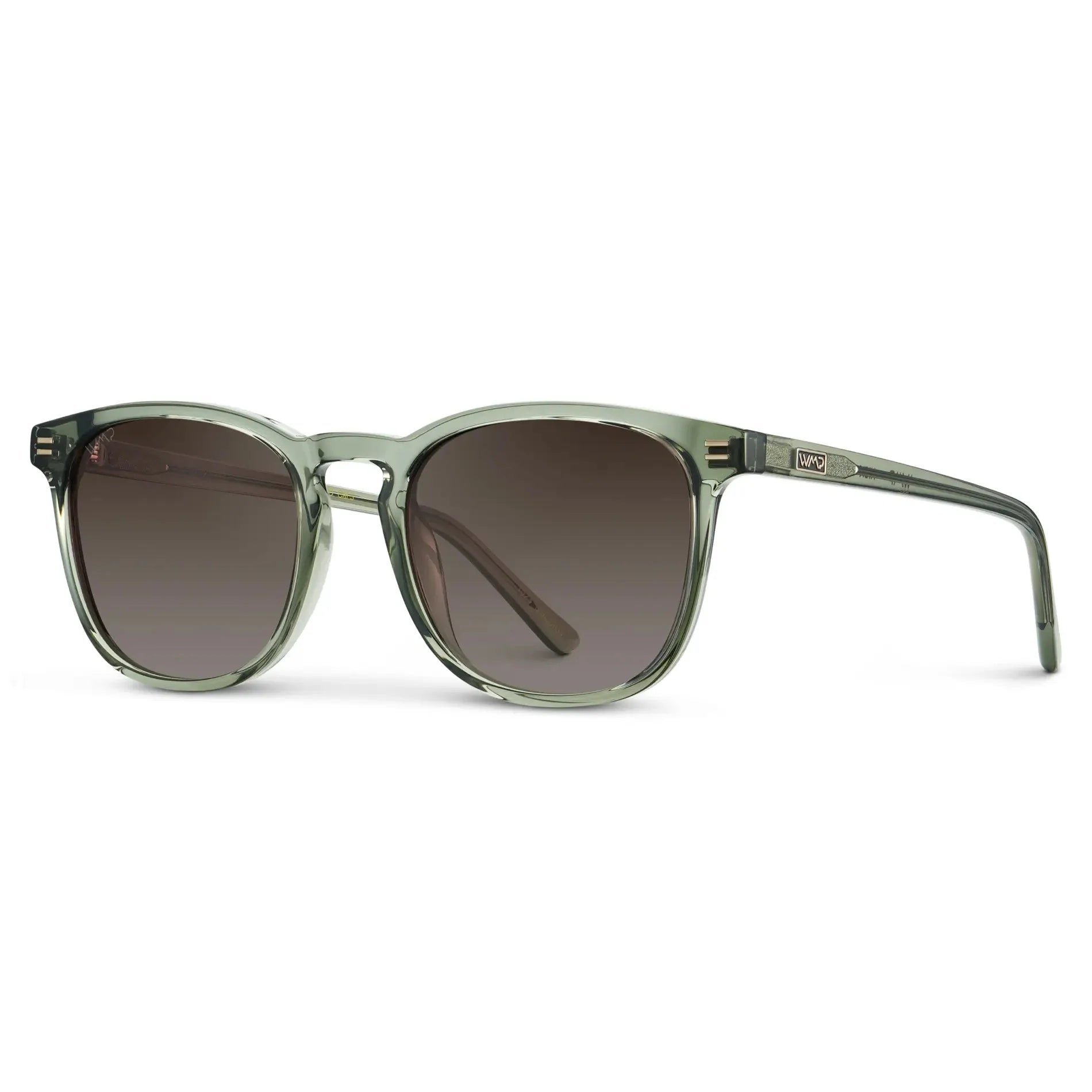 NICK Polarised Men's l Women's Sunglasses in Sage Green l WMP Eyewear