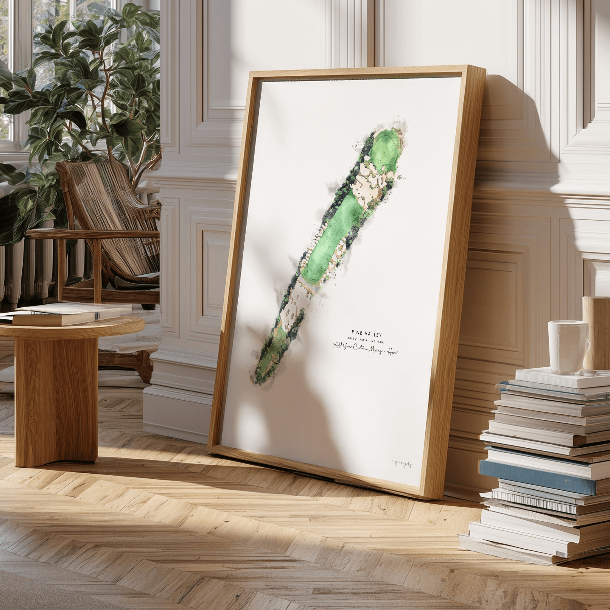 Pine Valley Golf Gift - Print of Hole 2