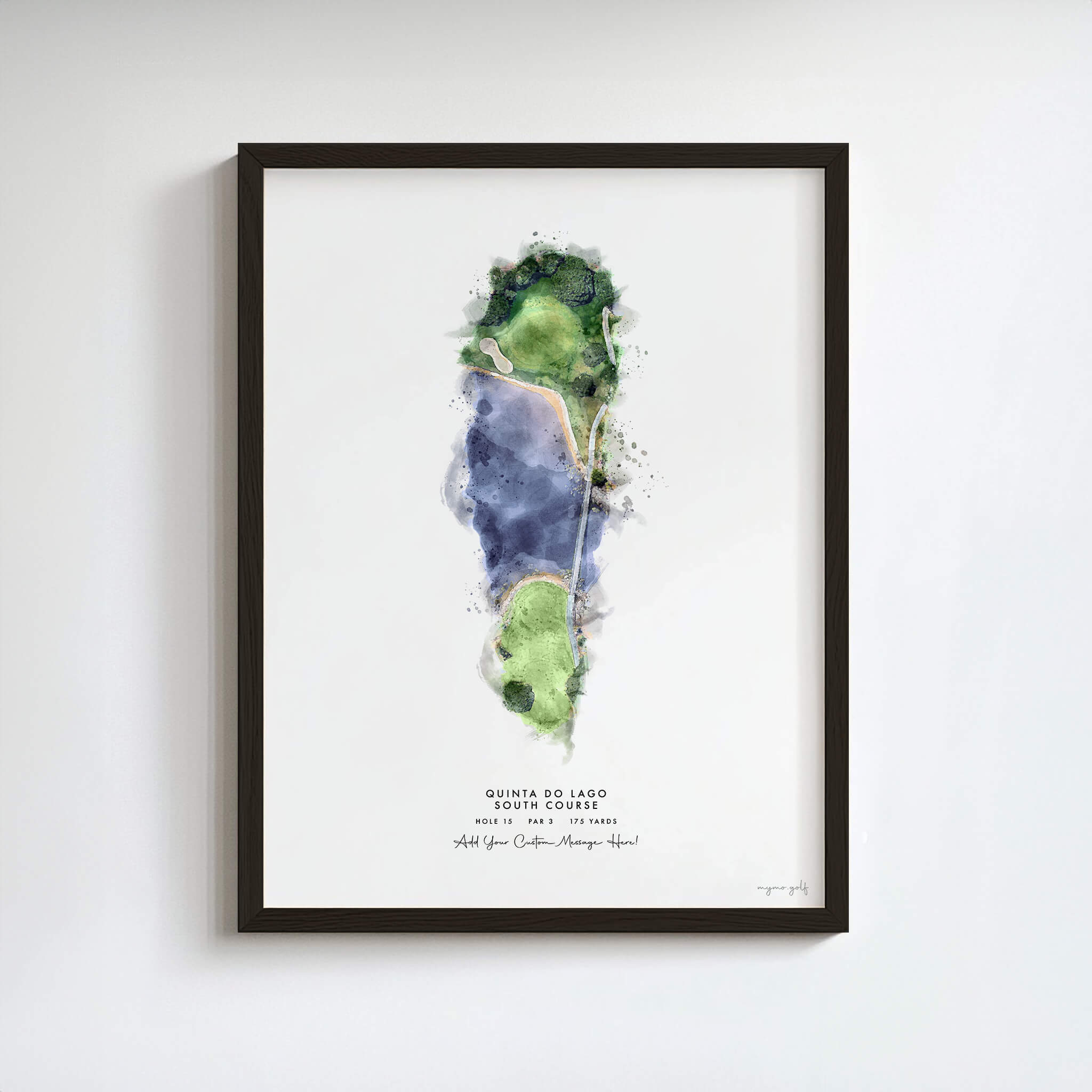 Quinta Do Lago Golf Gift - Print of Hole 15, South Course