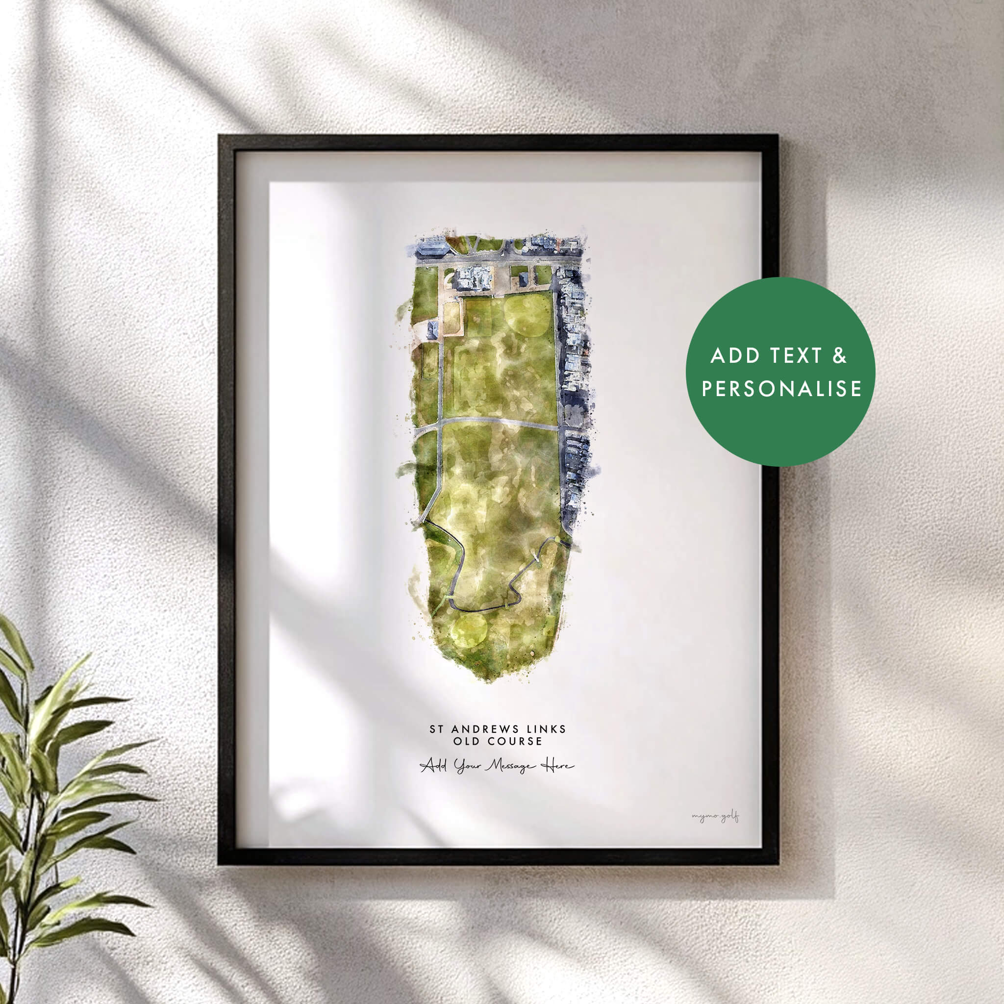 St. Andrews 18th Hole Golf Artwork – Old Course Print