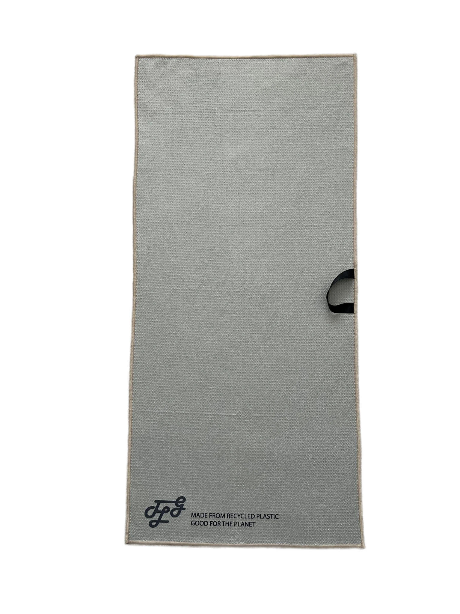 Serviette gaufrée recyclée avec logo camouflage de Trap Links Golf