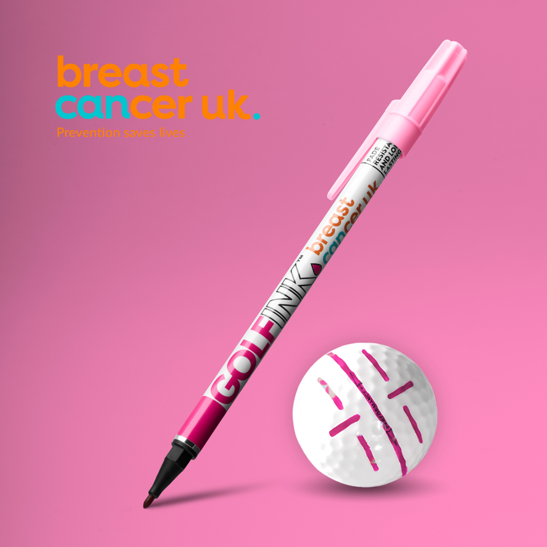 Limited Edition Fuchsia Pink GOLFINK Marker Pen