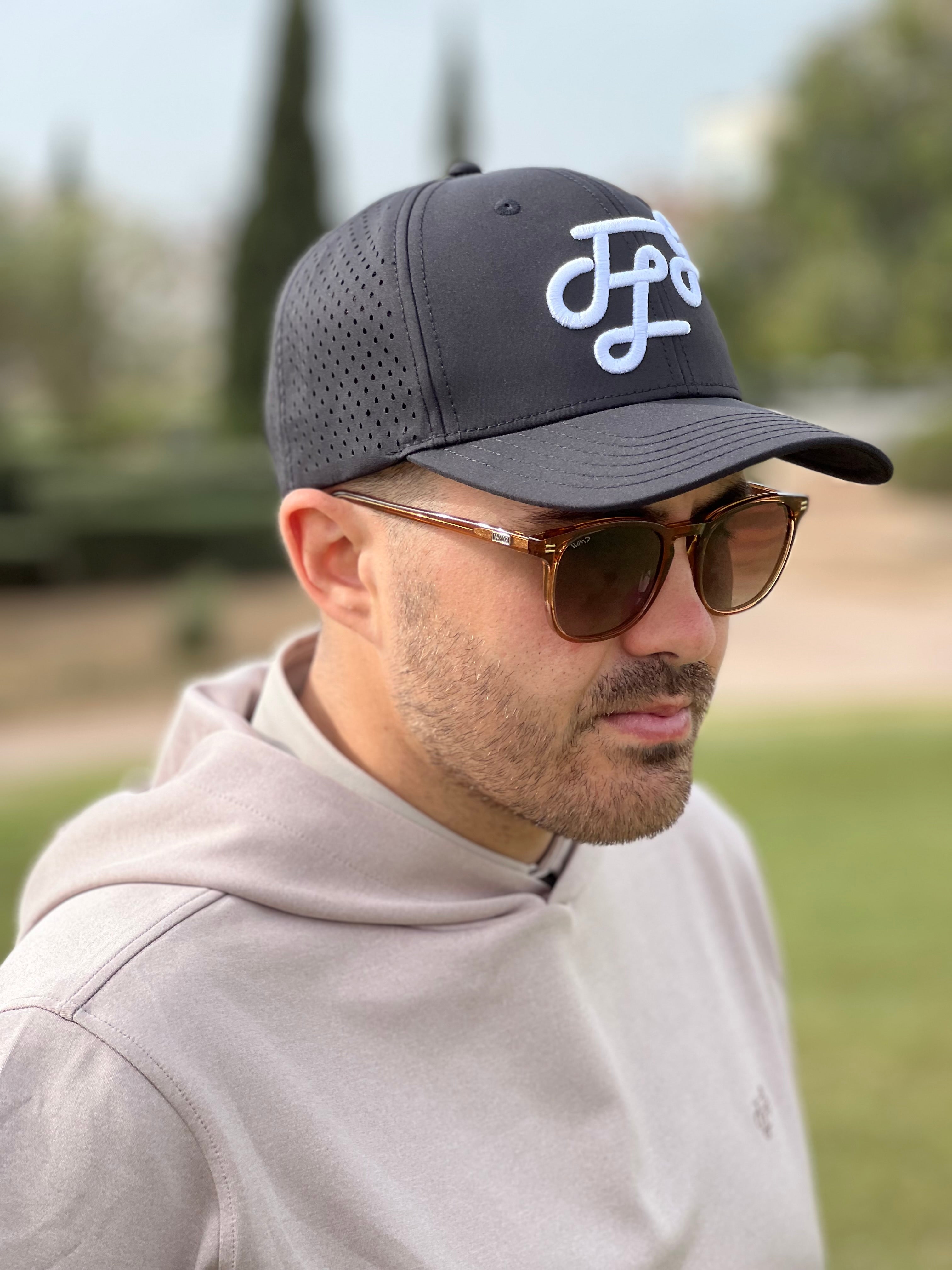 Gorra bordada de cinco paneles Performance Aqua Tour