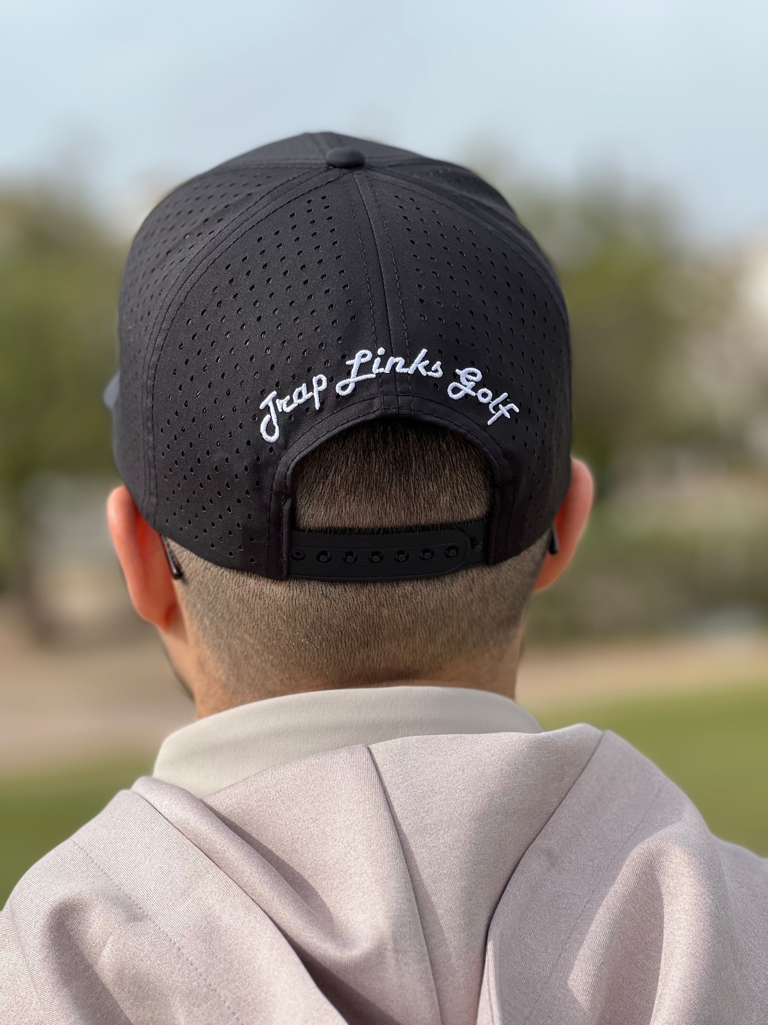 Gorra bordada de cinco paneles Performance Aqua Tour