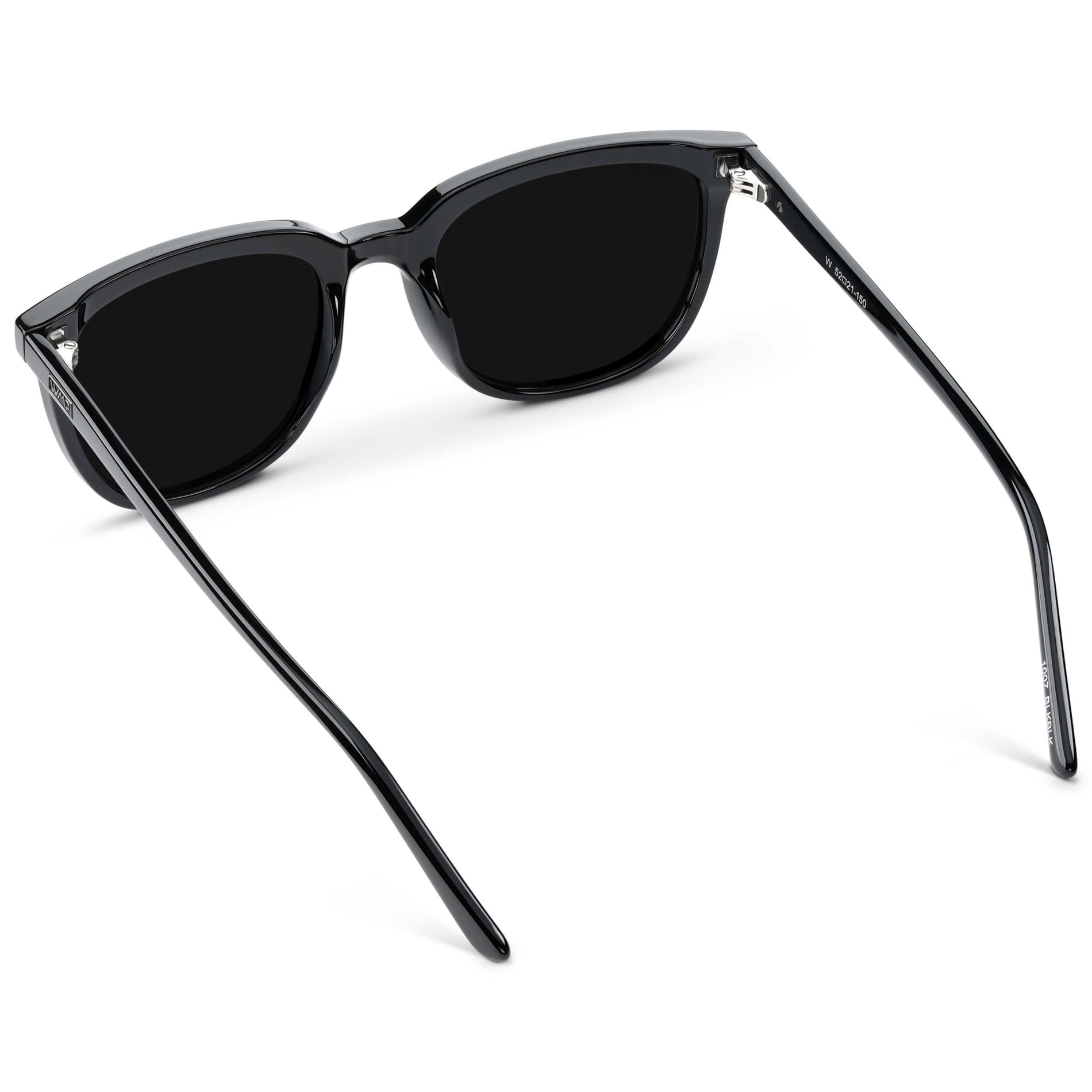 ABNER Unisex Polarized Sunglasses in Triple Black by WMP Eyewear