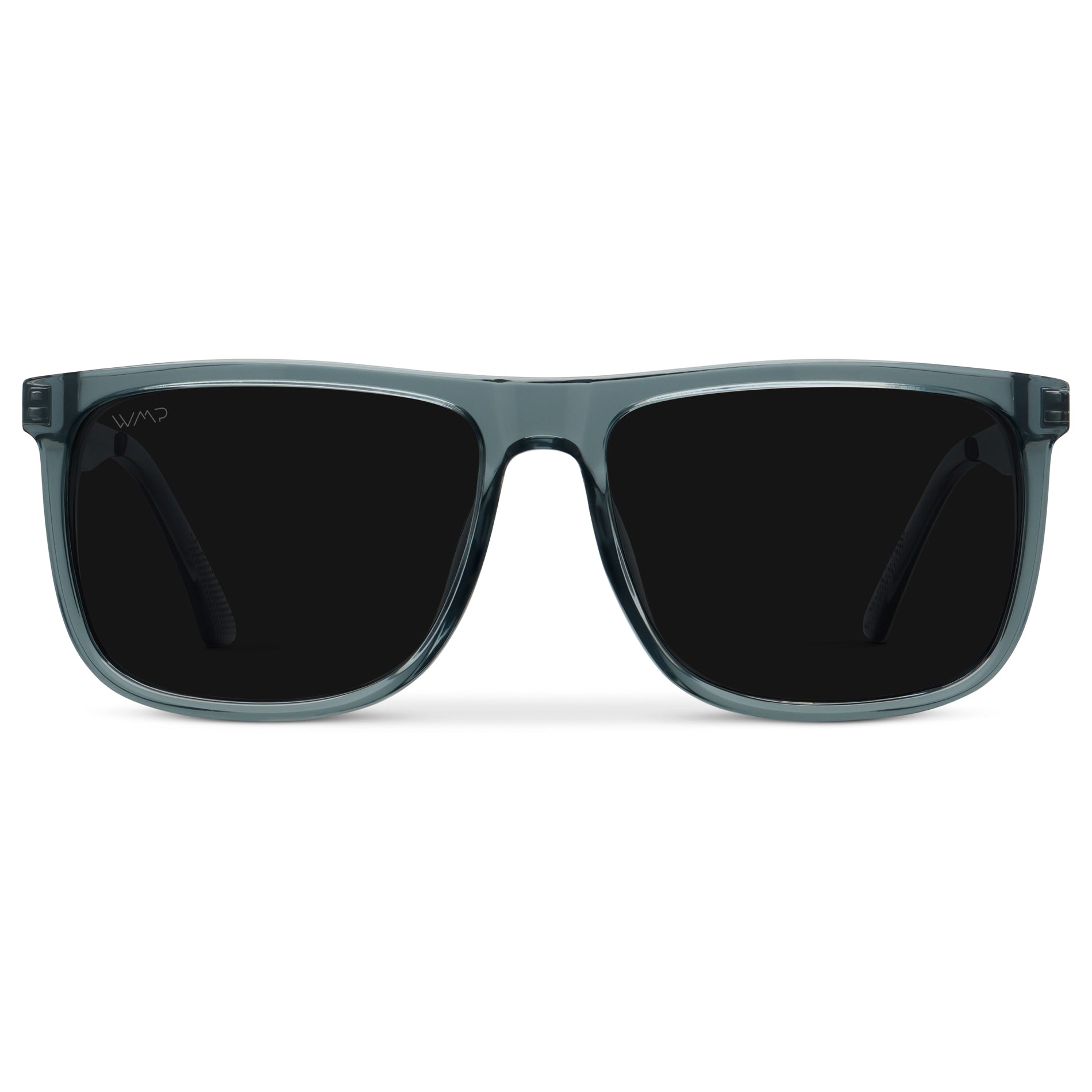 JACOB Rectangular Classic Men's Sunglasses in Stone Blue by WMP Eyewear