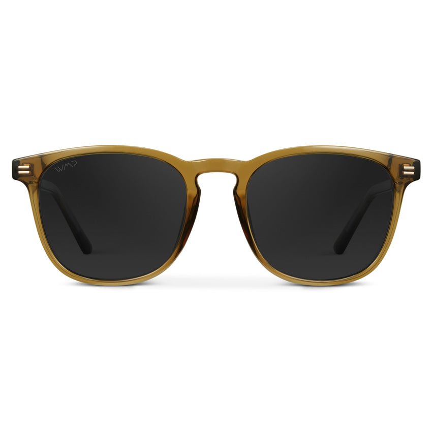 NICK Polarized Men's l Women's Sunglasses in Crystal Verde by WMP Eyewear