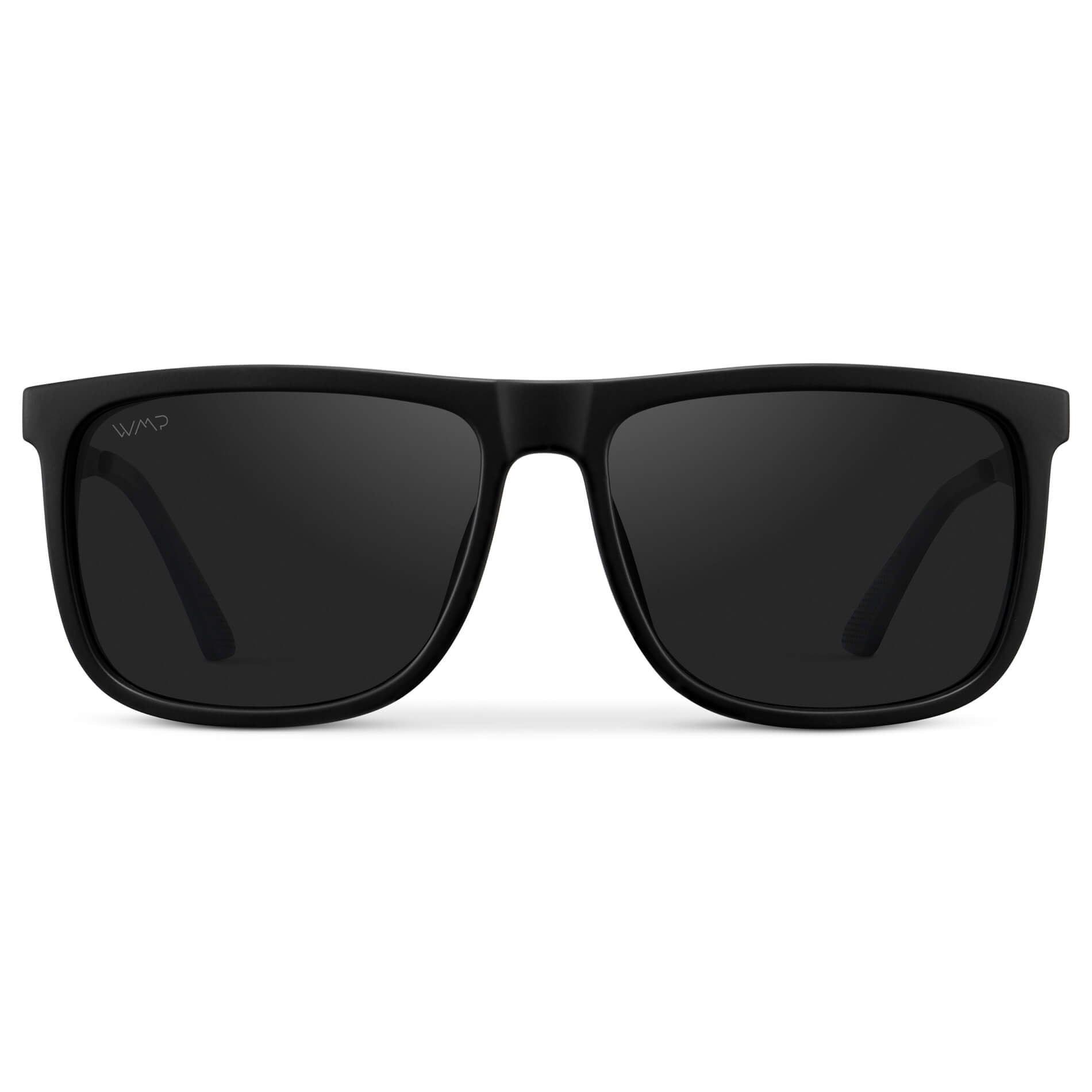 JACOB Rectangular Classic Men's Sunglasses in Jade Black by WMP Eyewear