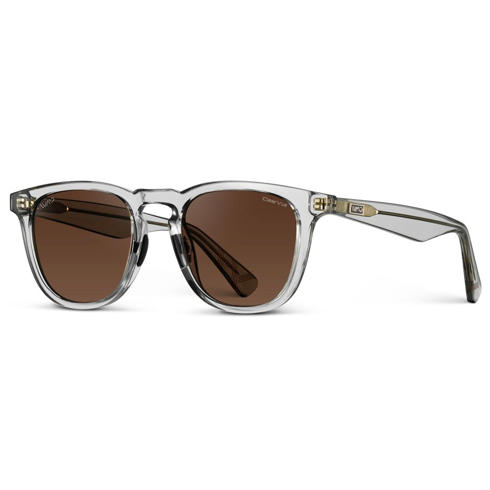 WYNDHAM Men's Golf Special Edition Sunglasses in Crystal Ice Grey by WMP Eyewear