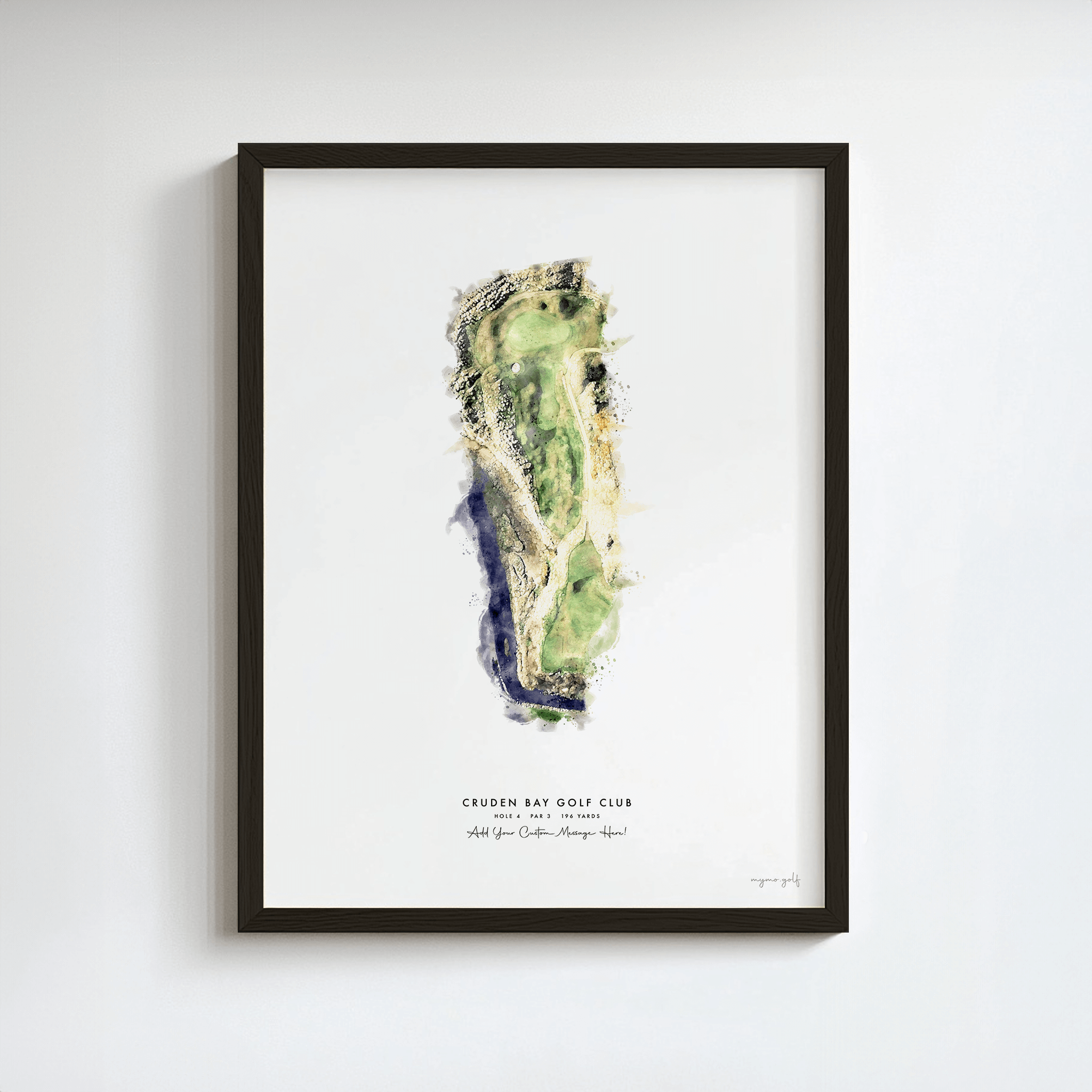 Cruden Bay Golf Gift - Print of Hole 4 Championship Course
