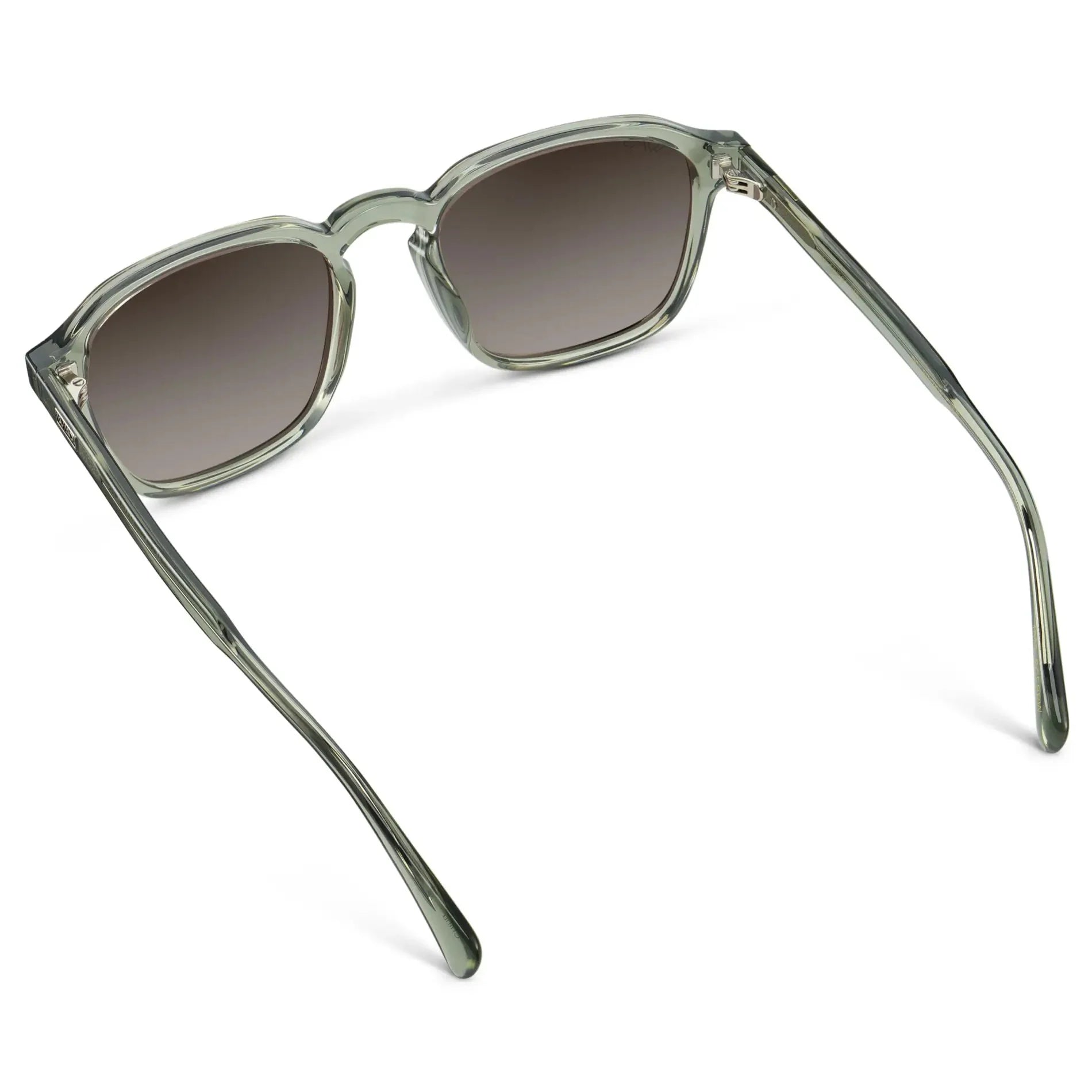 FRANCIS Men's Square Modern Retro Sunglasses in Sage Green l WMP Eyewear