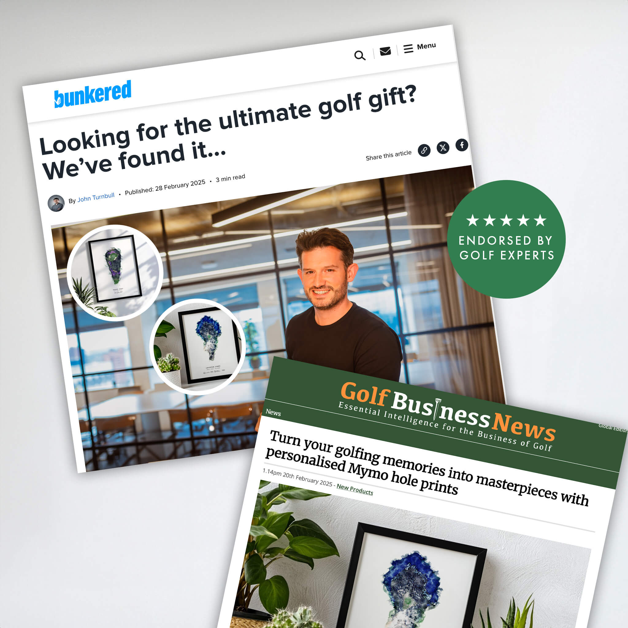 Custom Golf Artwork – Personalised Print of Any Golf Course and Hole