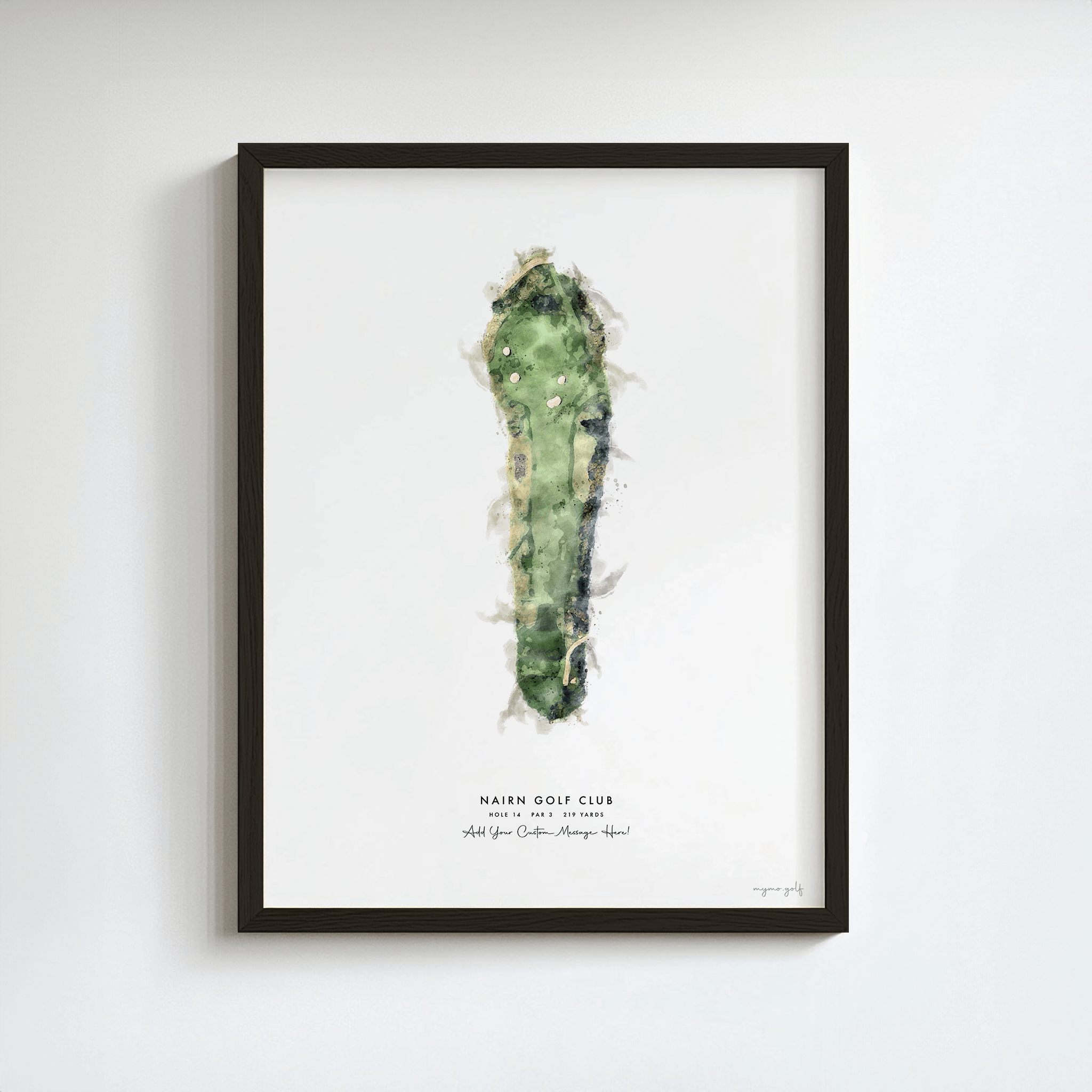 Nairn Golf Gift - Print of Hole 14 'Kopjes'
