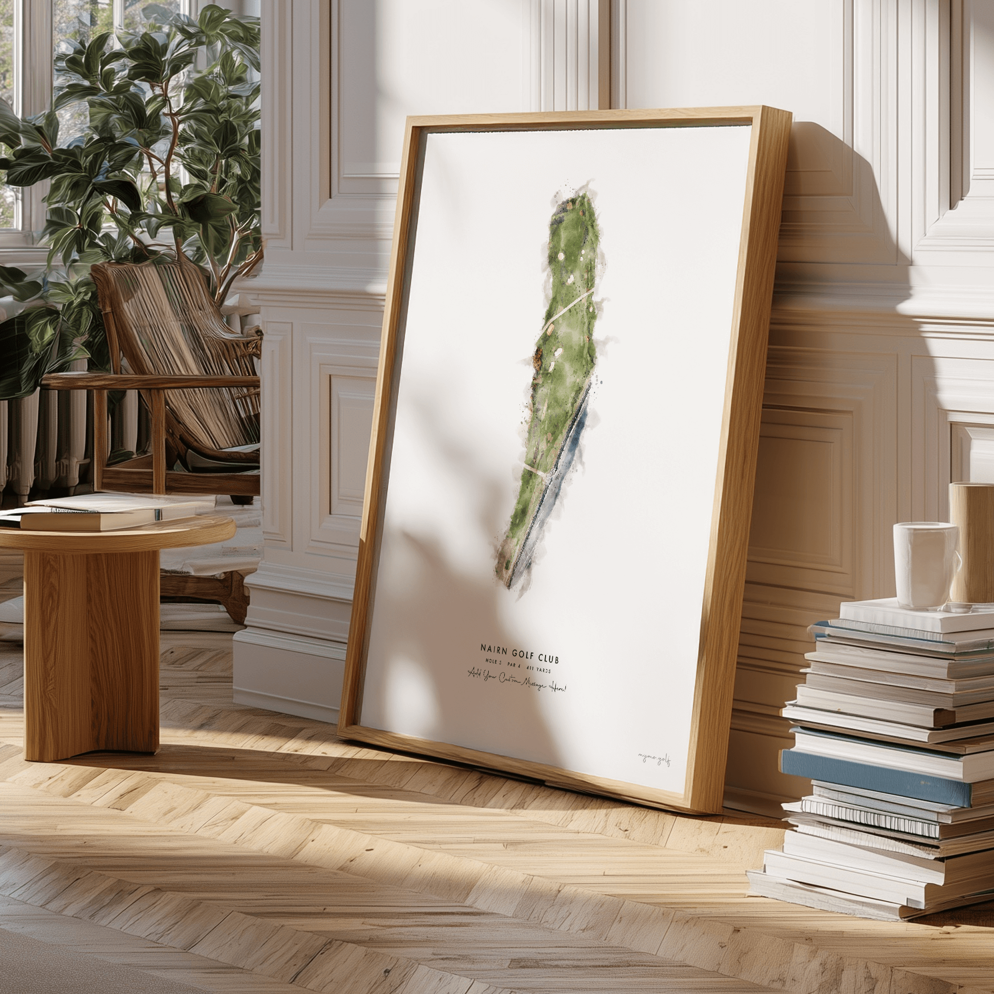 Nairn Golf Gift - Print of Hole 3 'Nest'