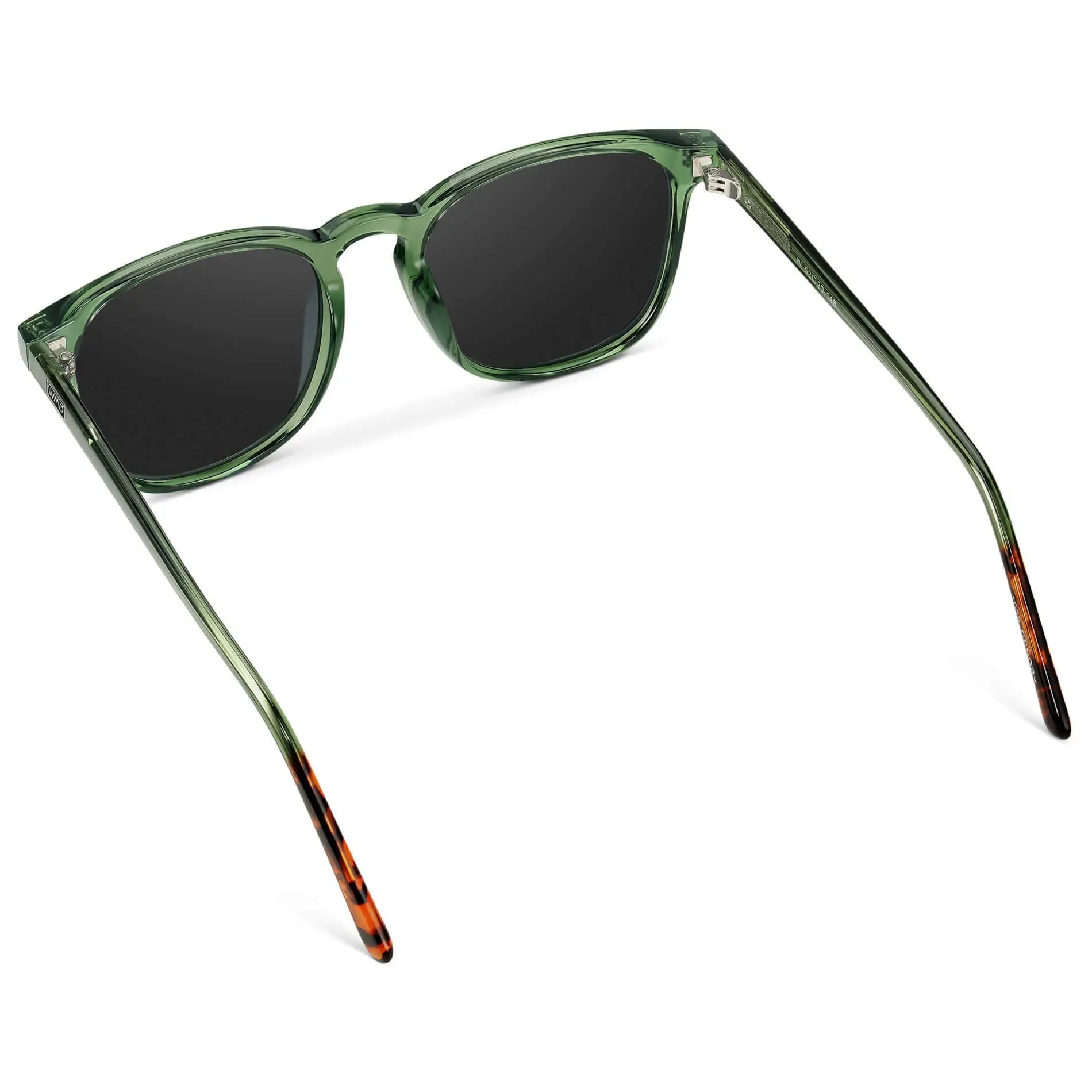 NICK Polarized Men's l Women's Sunglasses in Emerald Green by WMP Eyewear