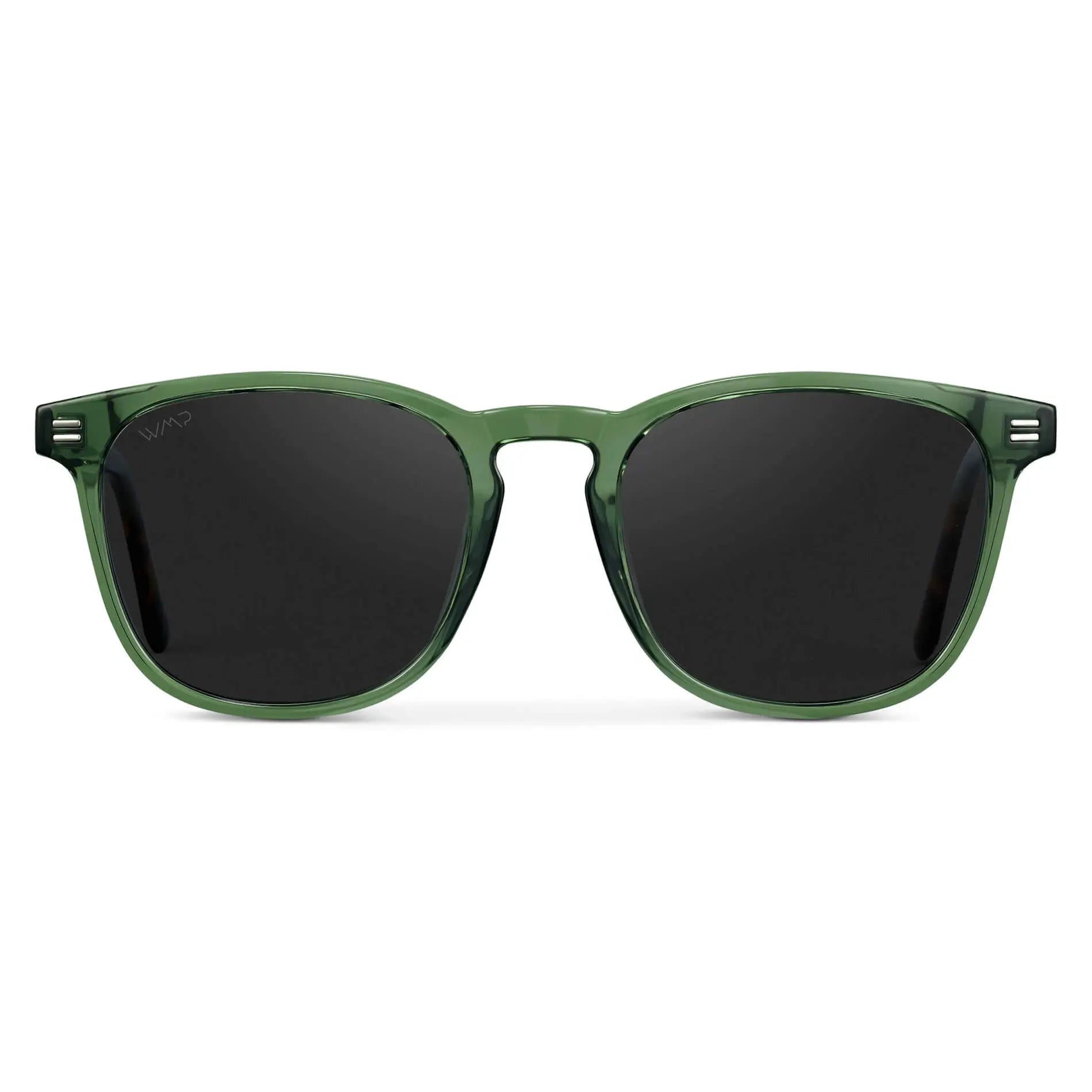 NICK Polarized Men's l Women's Sunglasses in Emerald Green by WMP Eyewear