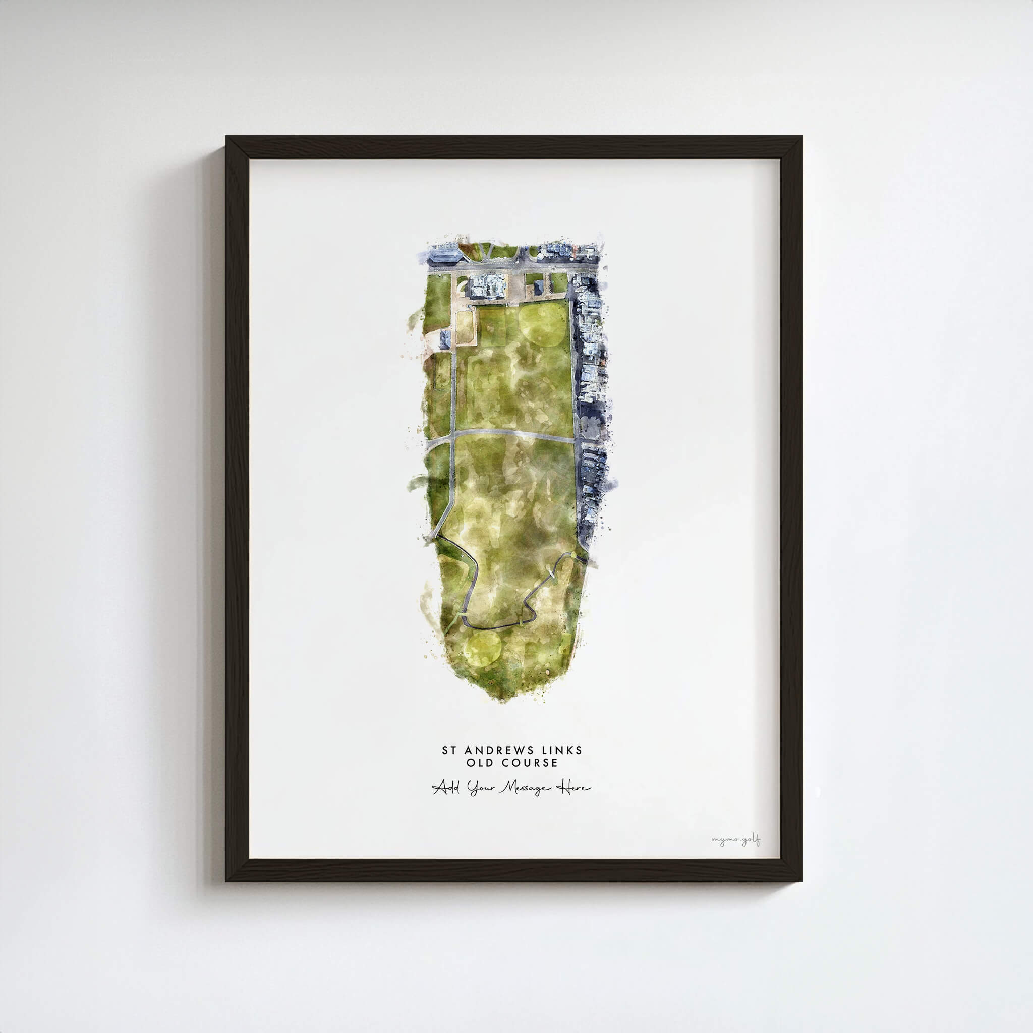 St. Andrews 18th Hole Golf Artwork – Old Course Print