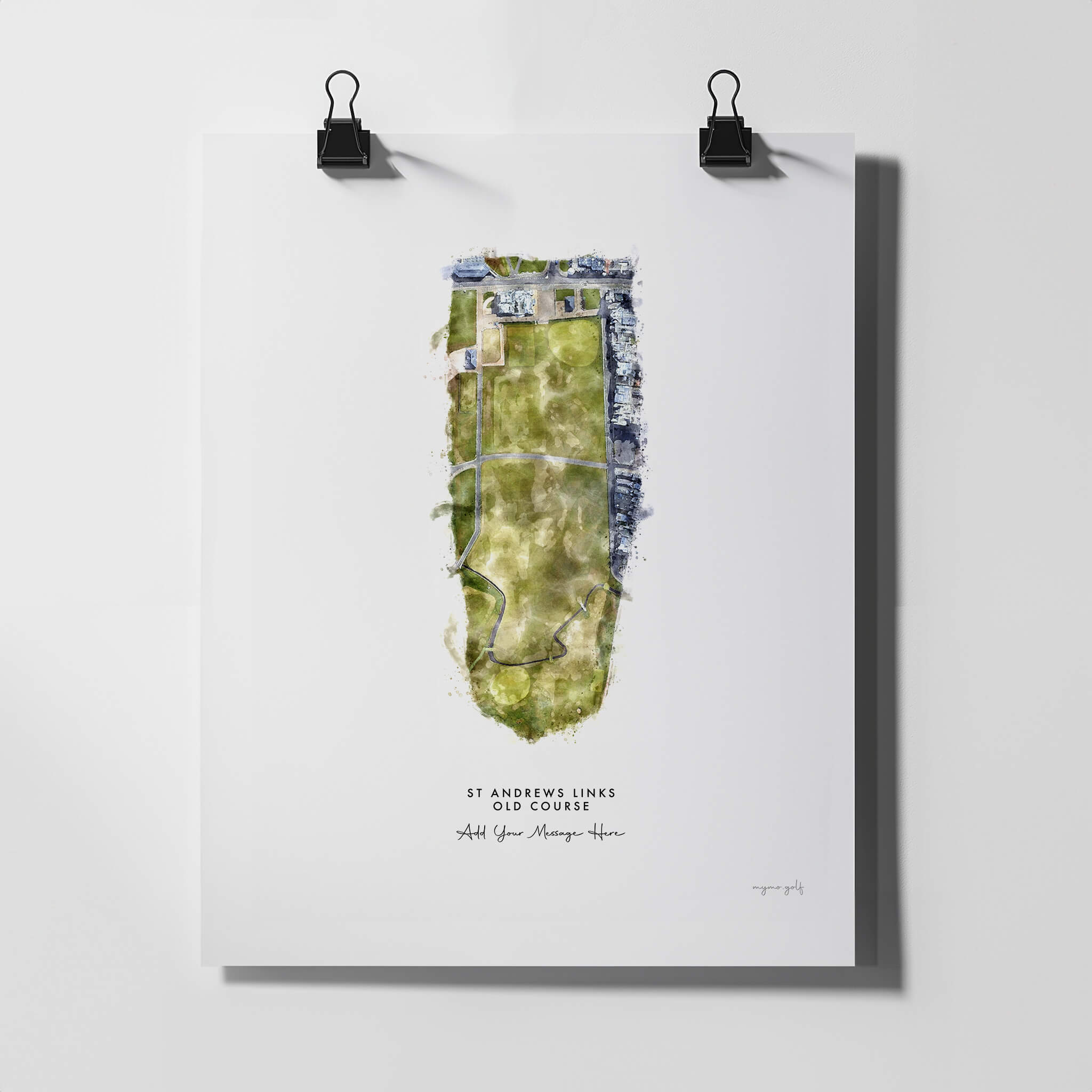 St. Andrews 18th Hole Golf Artwork – Old Course Print