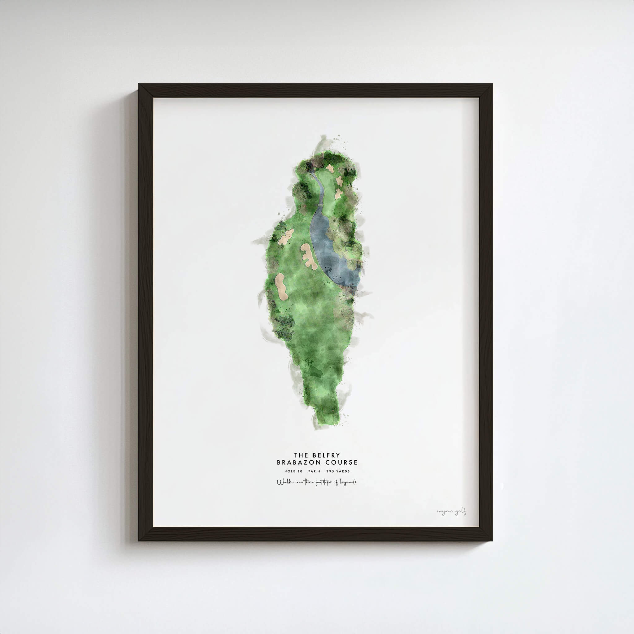 The Belfry Golf Gift - Print of Hole 10, Brabazon Course