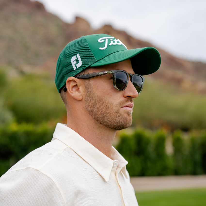 WYNDHAM Men's Golf Special Edition Sunglasses in Crystal Agave by WMP Eyewear